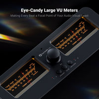 Fosi Audio LC30 VU Meter Amplifier Speaker Selector