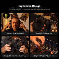 Fosi Audio i5 Open-Back Planar Magnetic Headphones