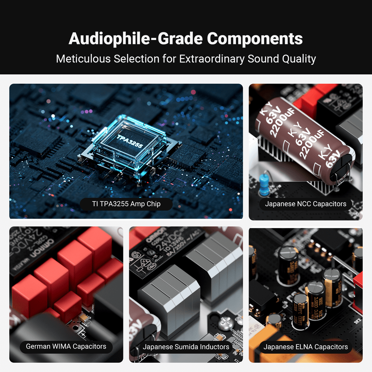 Fosi Audio ZA3 Balanced Stereo Amplifier