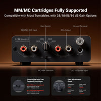 Fosi Audio Box X5 Phono Preamplifier