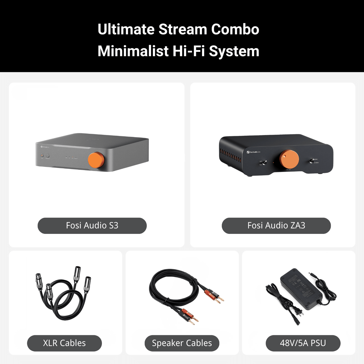 Fosi Audio S3 Balanced HiFi Streamer