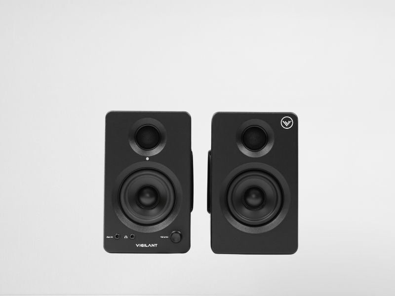 SwitchOne Speakers, Head On Photo 